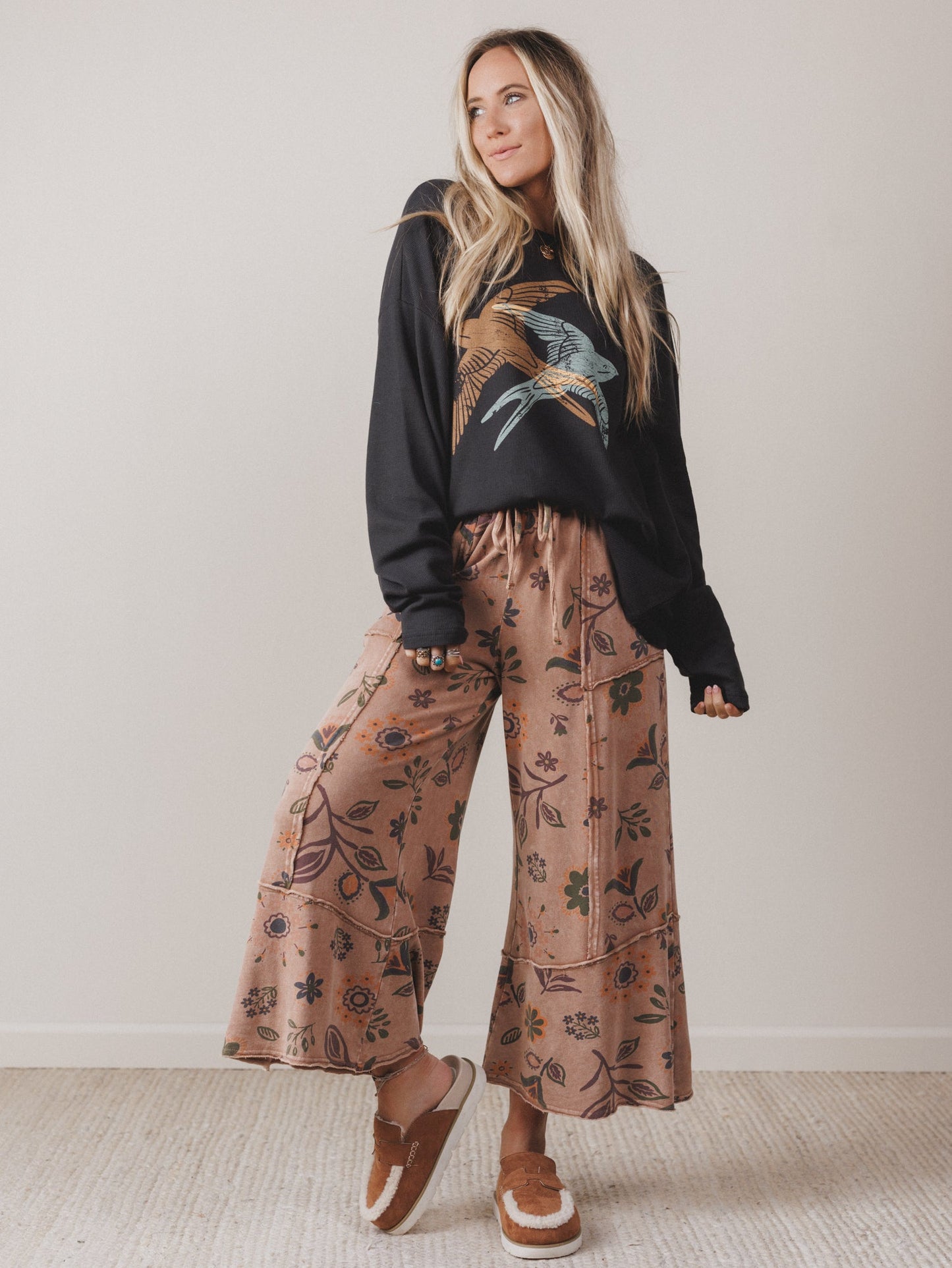 Groove Garden Pants - Mocha