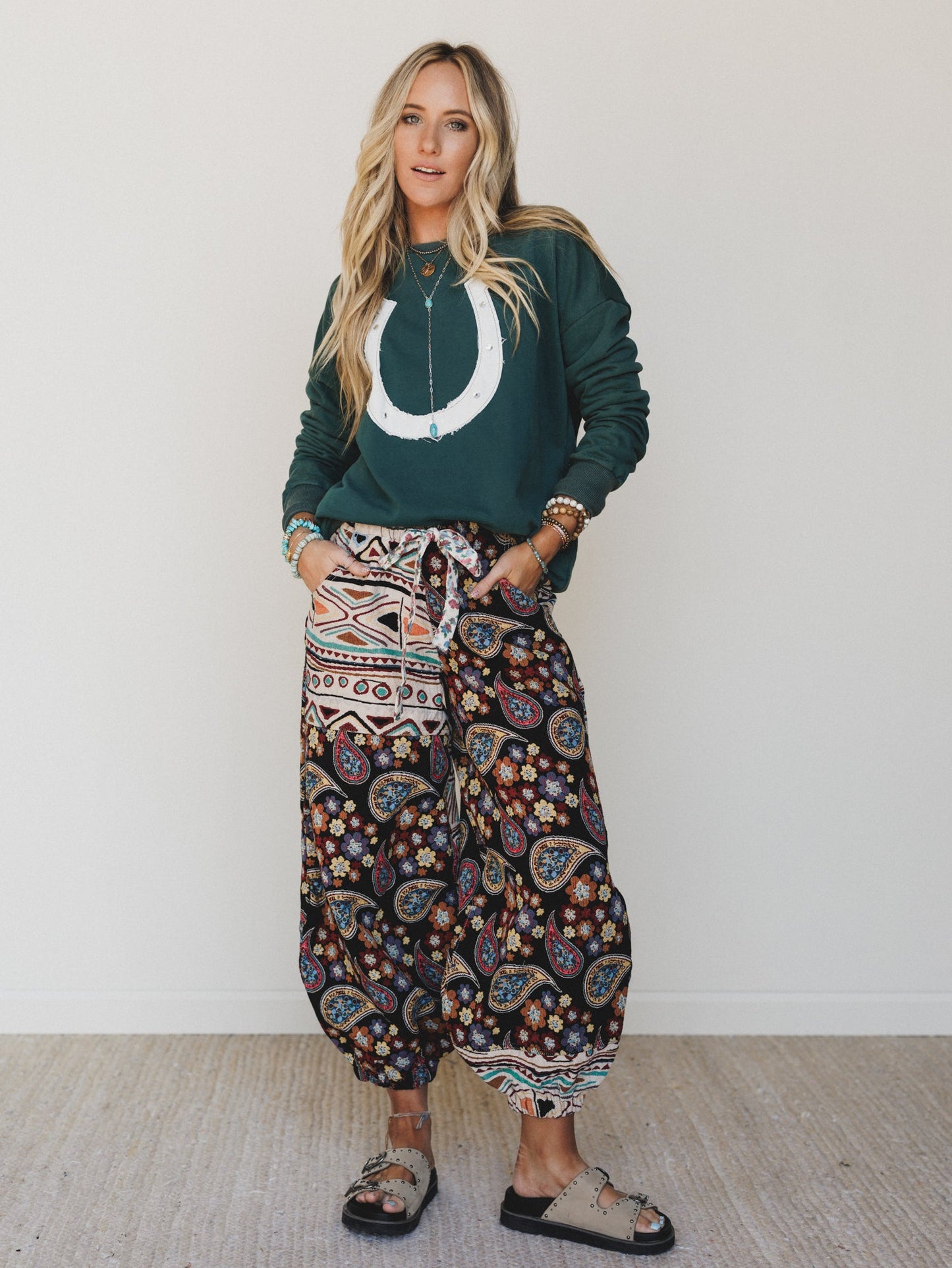 Lucky Lady Sweatshirt - Rainforest