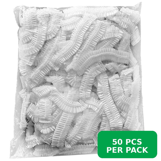 Disposable Food-Grade Plastic Wrap: Extra-Large, Extra-Thick, Household-Use, Elastic-Edged Roll Set