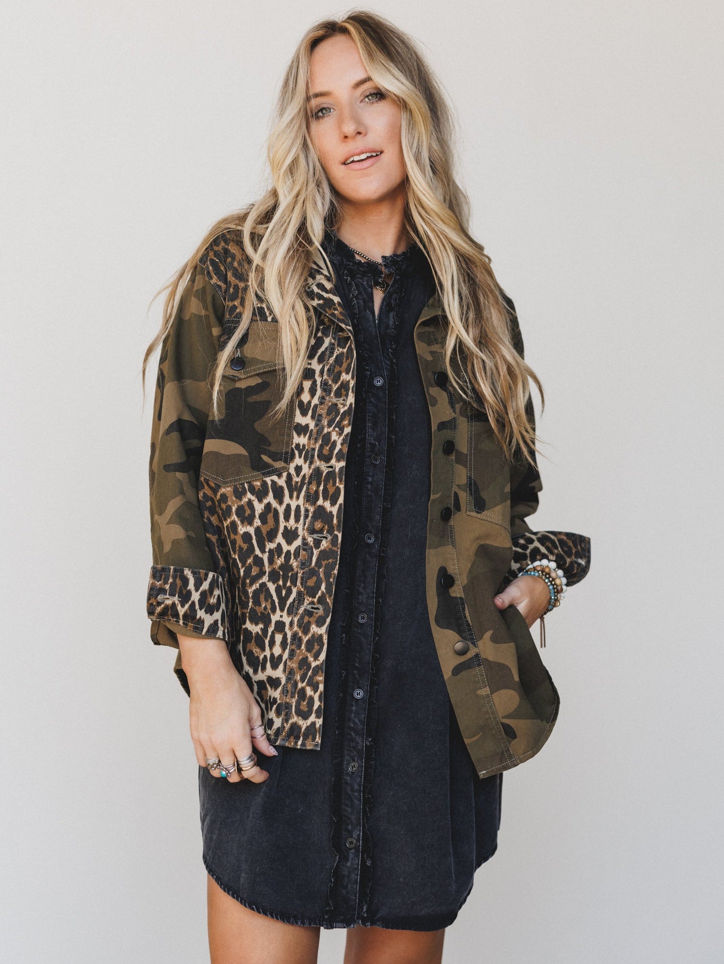 Wild About Camo Jacket - Camo Green