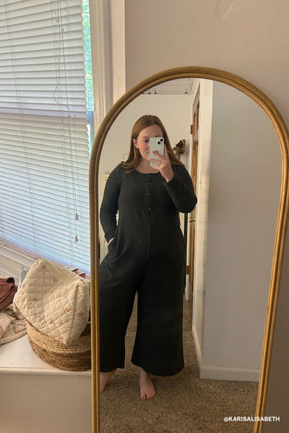 Simply Comfort Jumpsuit - Black