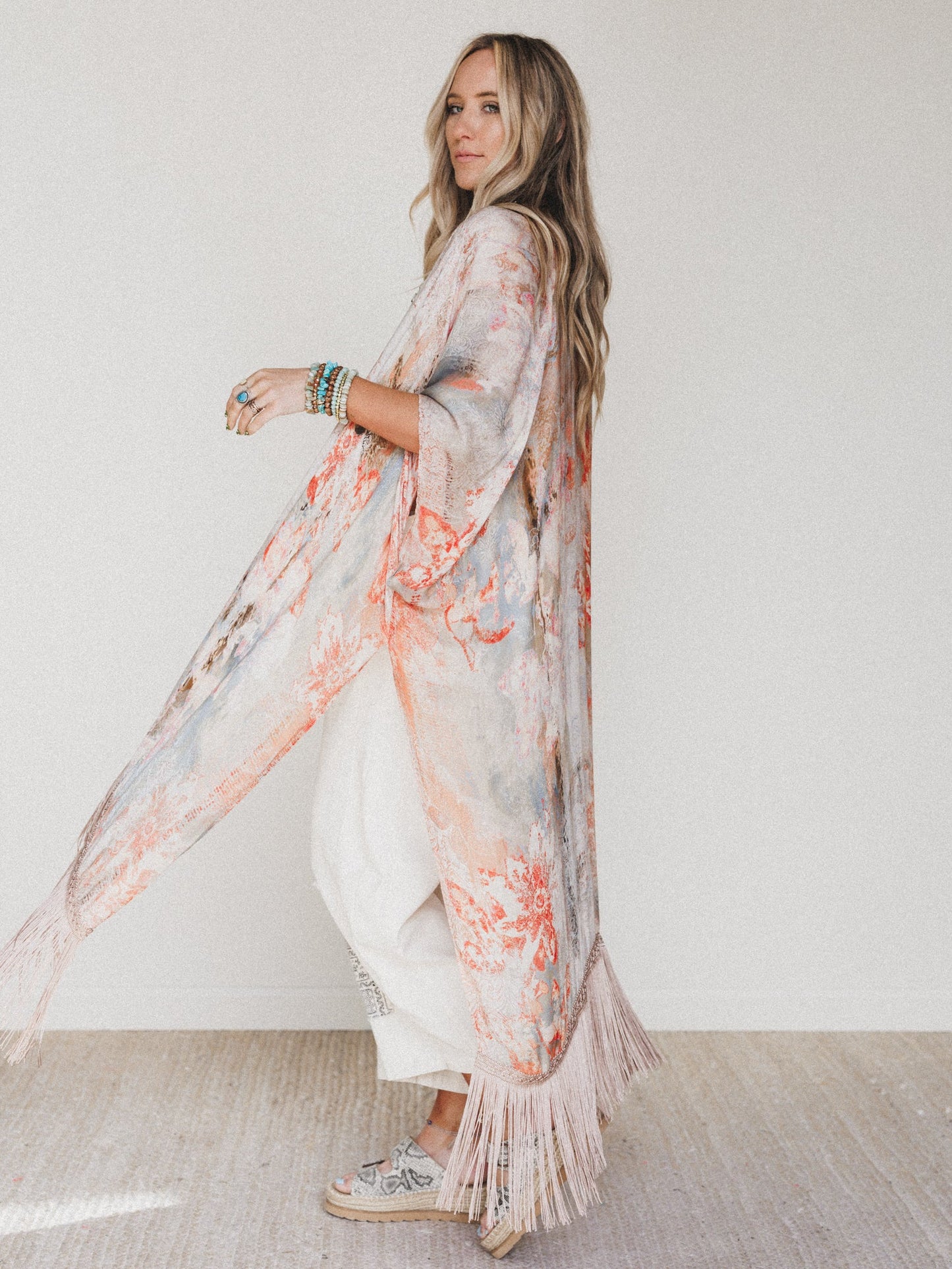 Watercolor Kimono - Nottingham