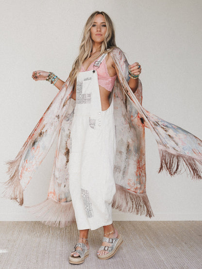 Watercolor Kimono - Nottingham