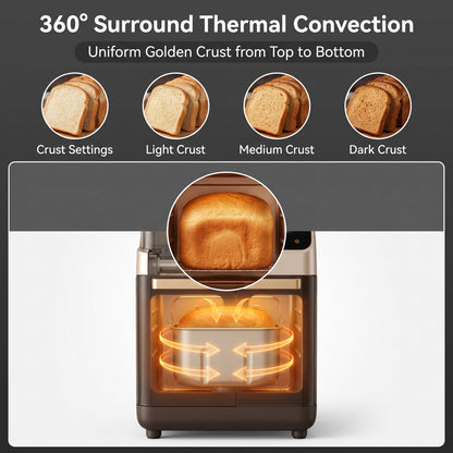 30-Minute Automatic Bread Maker – Fresh Homemade Bread Made Easy