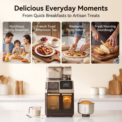 30-Minute Automatic Bread Maker – Fresh Homemade Bread Made Easy