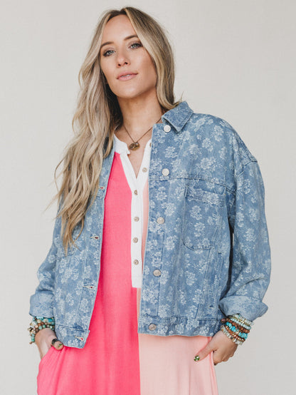 On My Mind Jacket - Denim