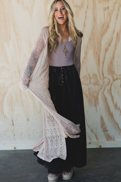 Solstice Stroll Duster - Natural