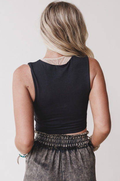 Cool Intentions Top - Black