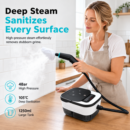 Multi-Purpose High-Pressure Steam Cleaning Machine with Large Water Tank