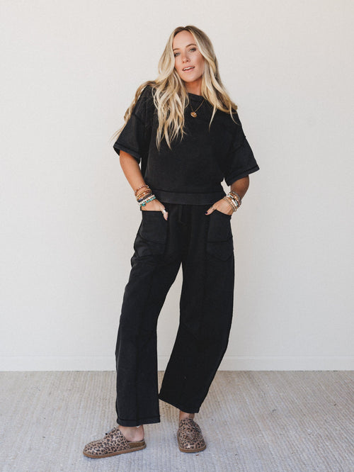 Coastal Halo Set - Black
