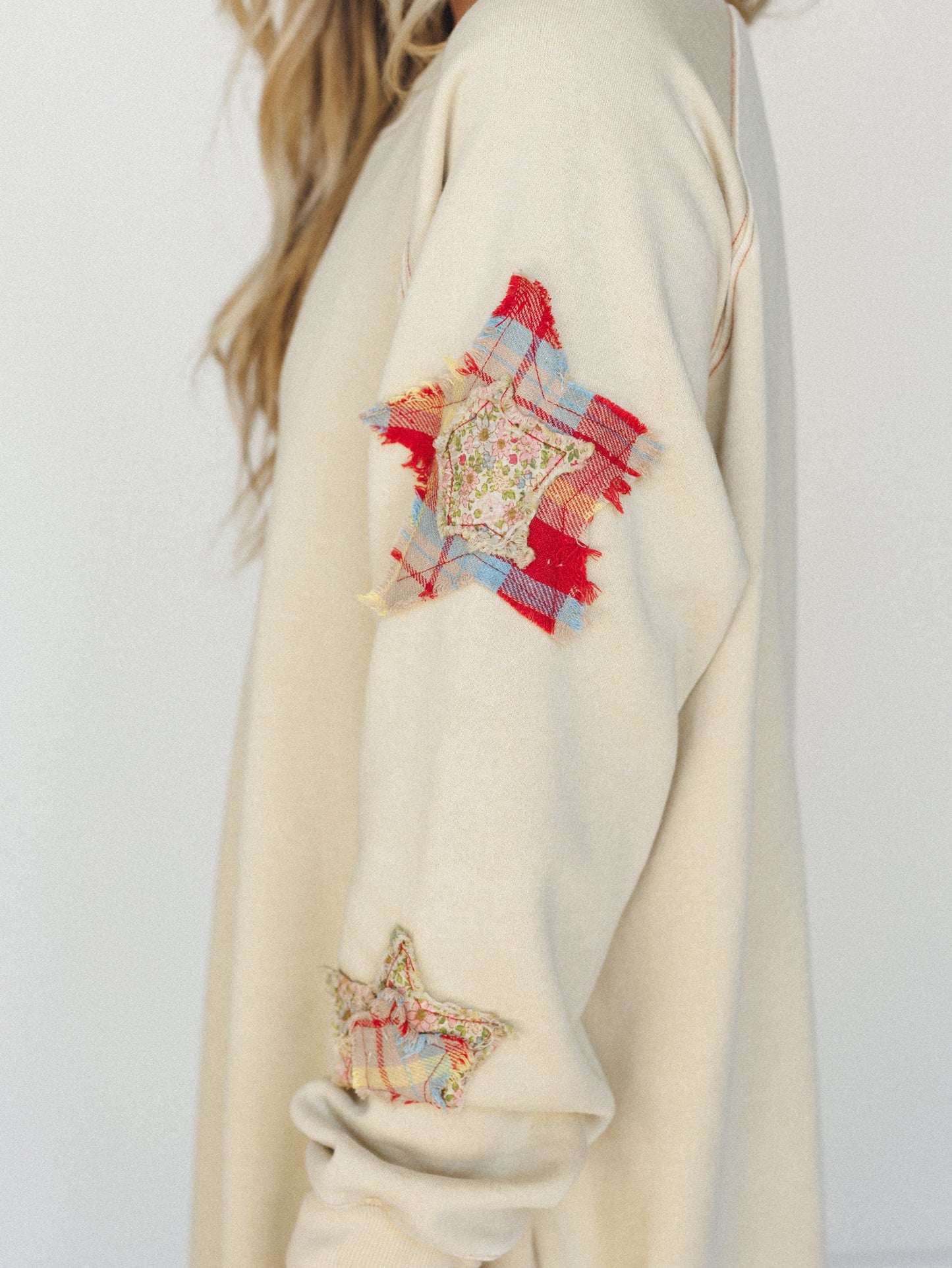 Starfall of Wonder Long Sleeve Dress
 - American Pear