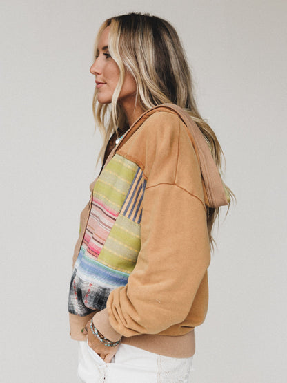 Dream In Thread Jacket - Camel