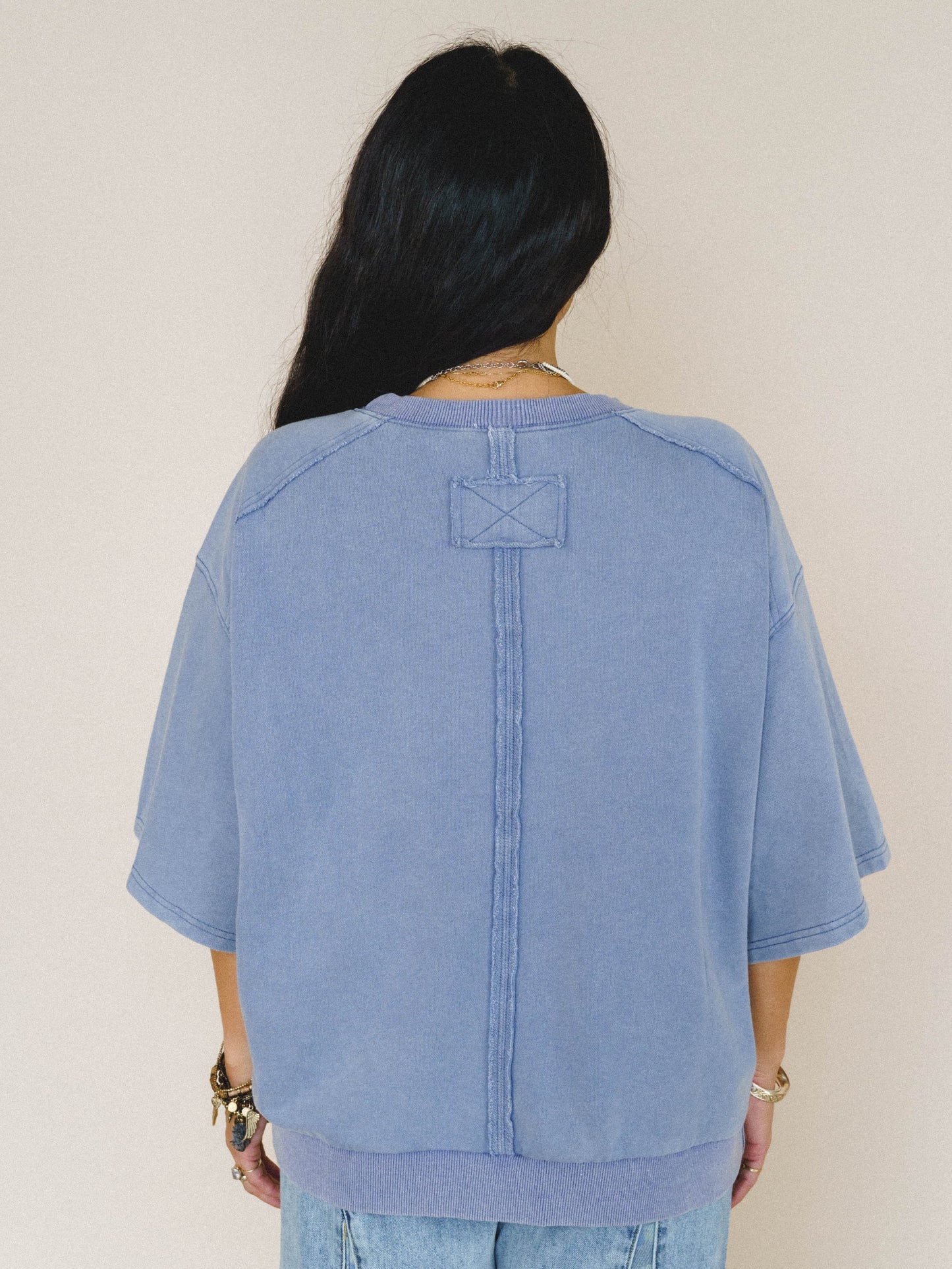Americana Top - Washed Denim