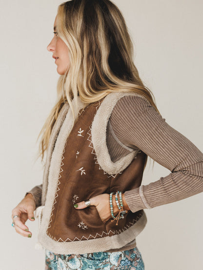 Highway Honey Vest - Mocha