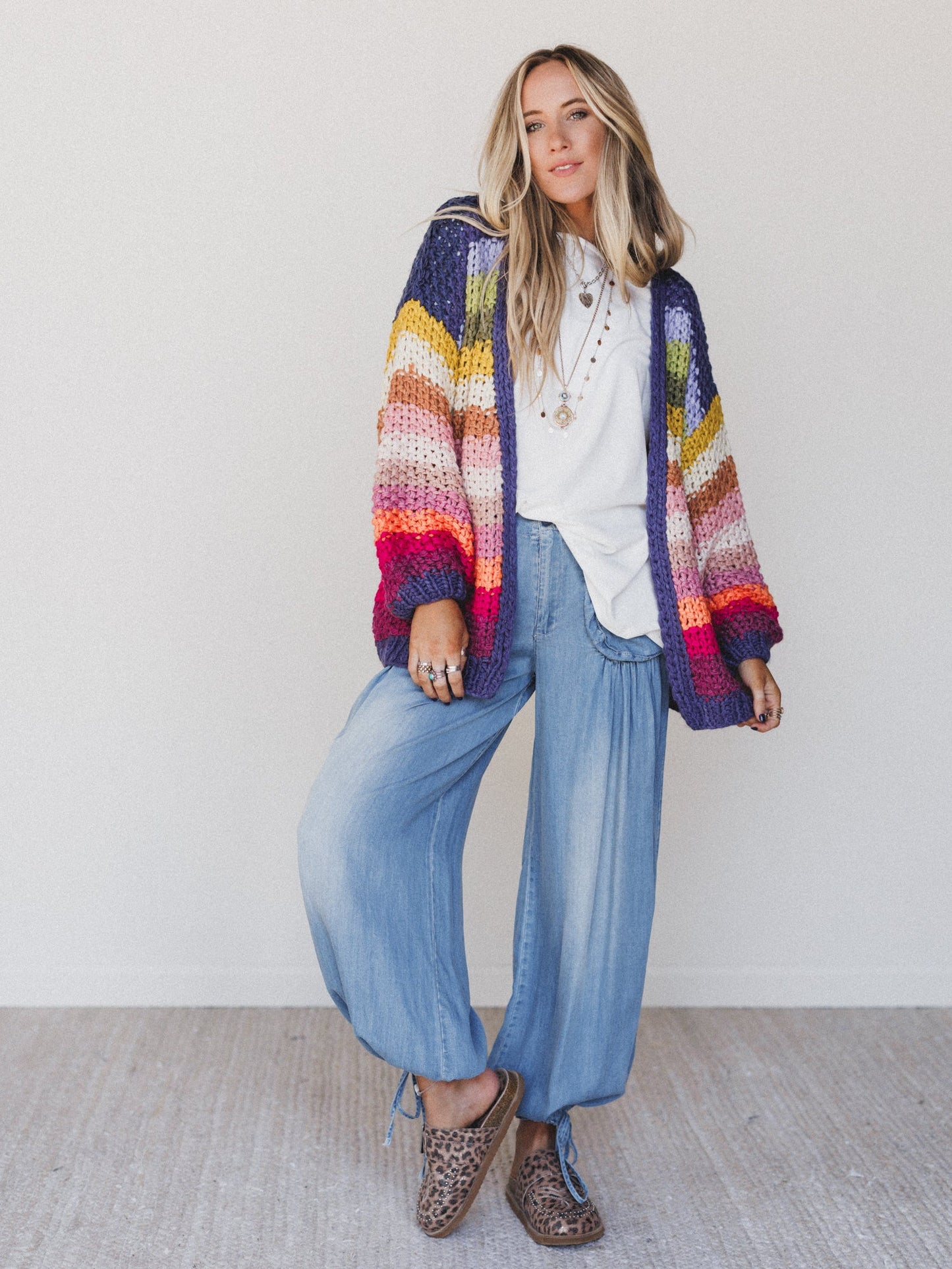 The Nest Cozy Cool Oversized Tee - Ivory