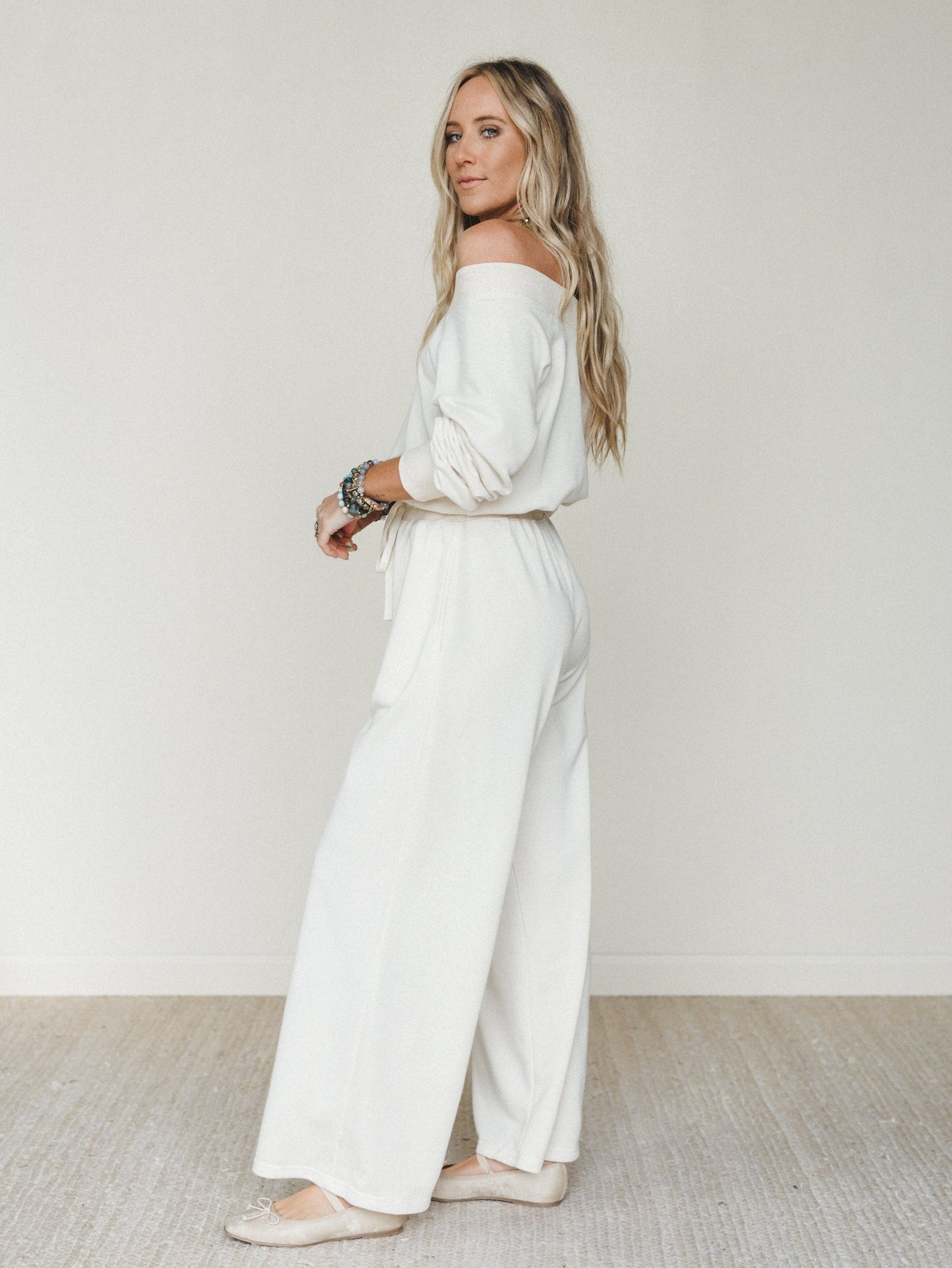 Relaxed Era Jumpsuit - Ecru