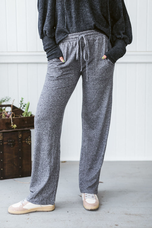 Top Flight Drawstring Pants - Black