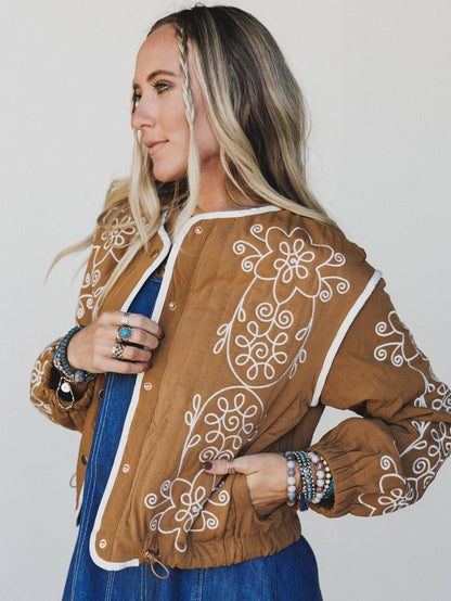 Velvet Ridge Jacket - Camel