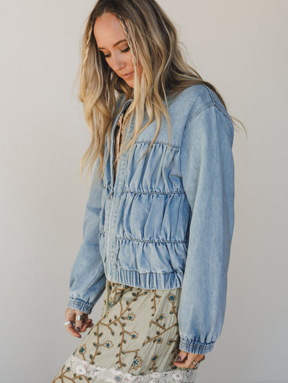 Willow Court Jacket - Denim