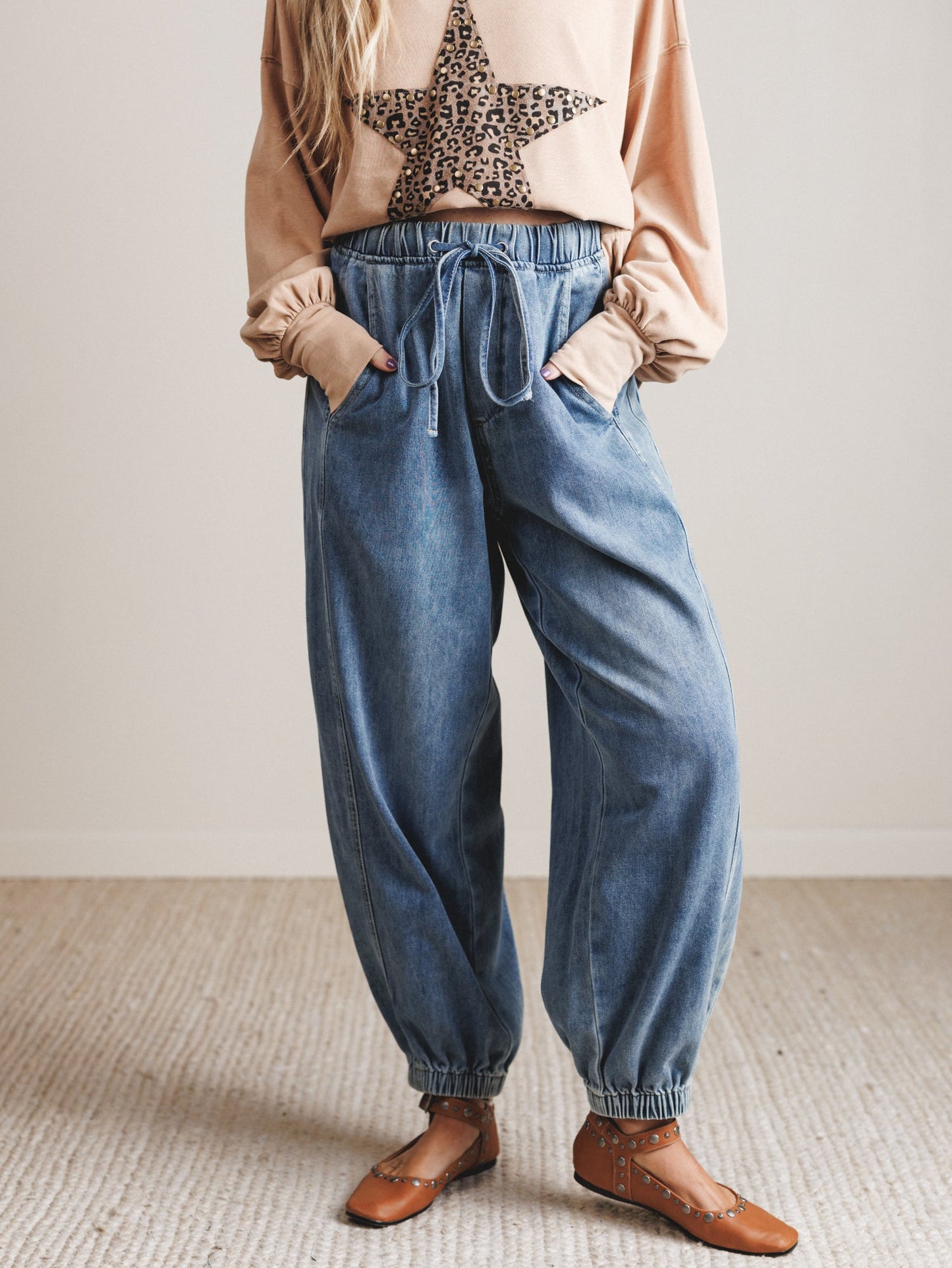 Cove Drifter Jogger Pants - Denim