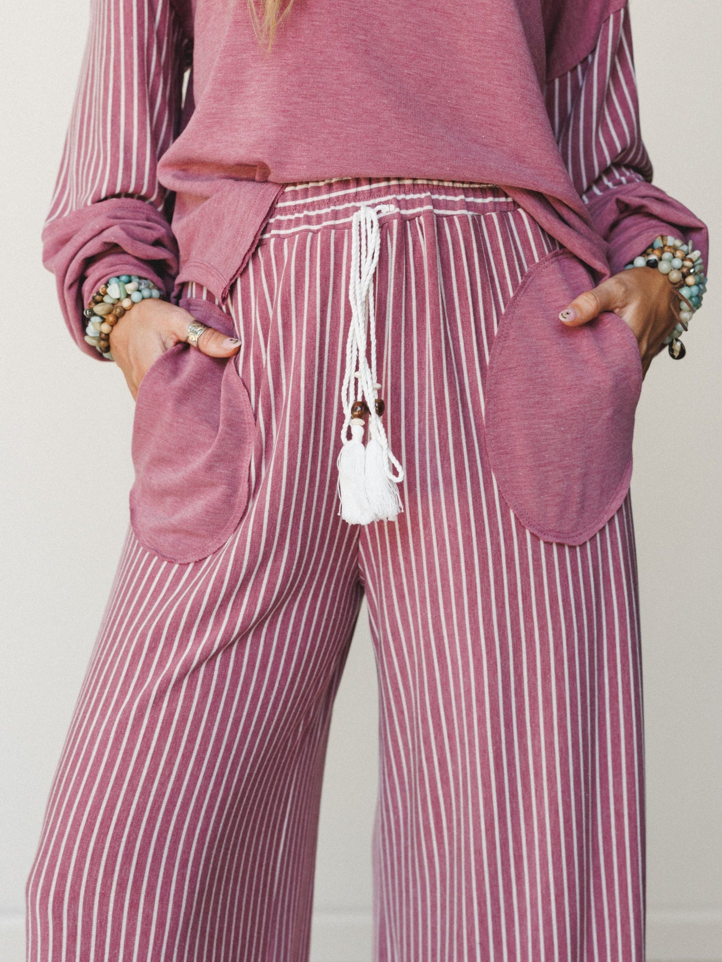 The Nest Easy Days Contrast Set - Dusty Rose