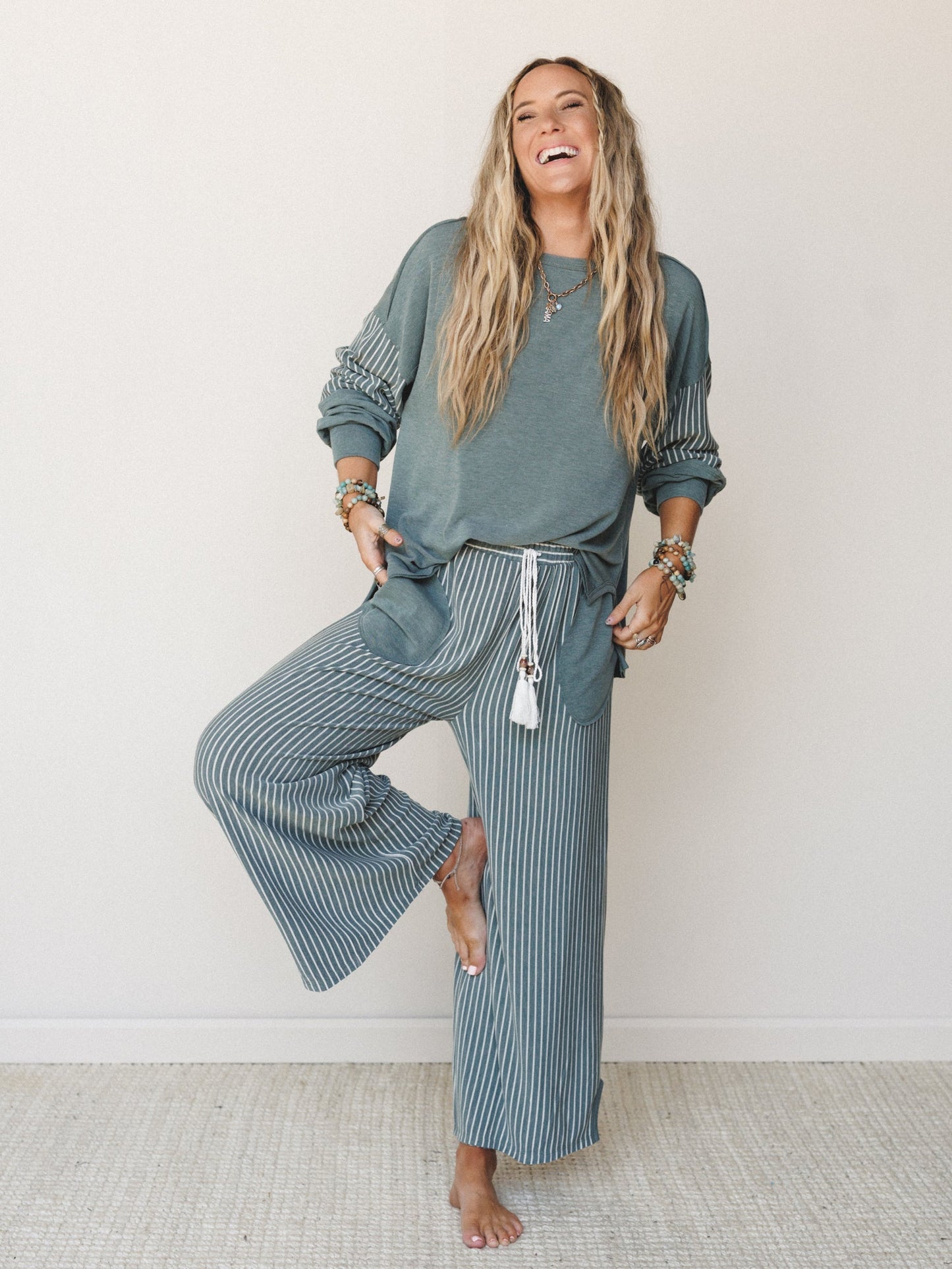 The Nest Easy Days Contrast Set - Olive