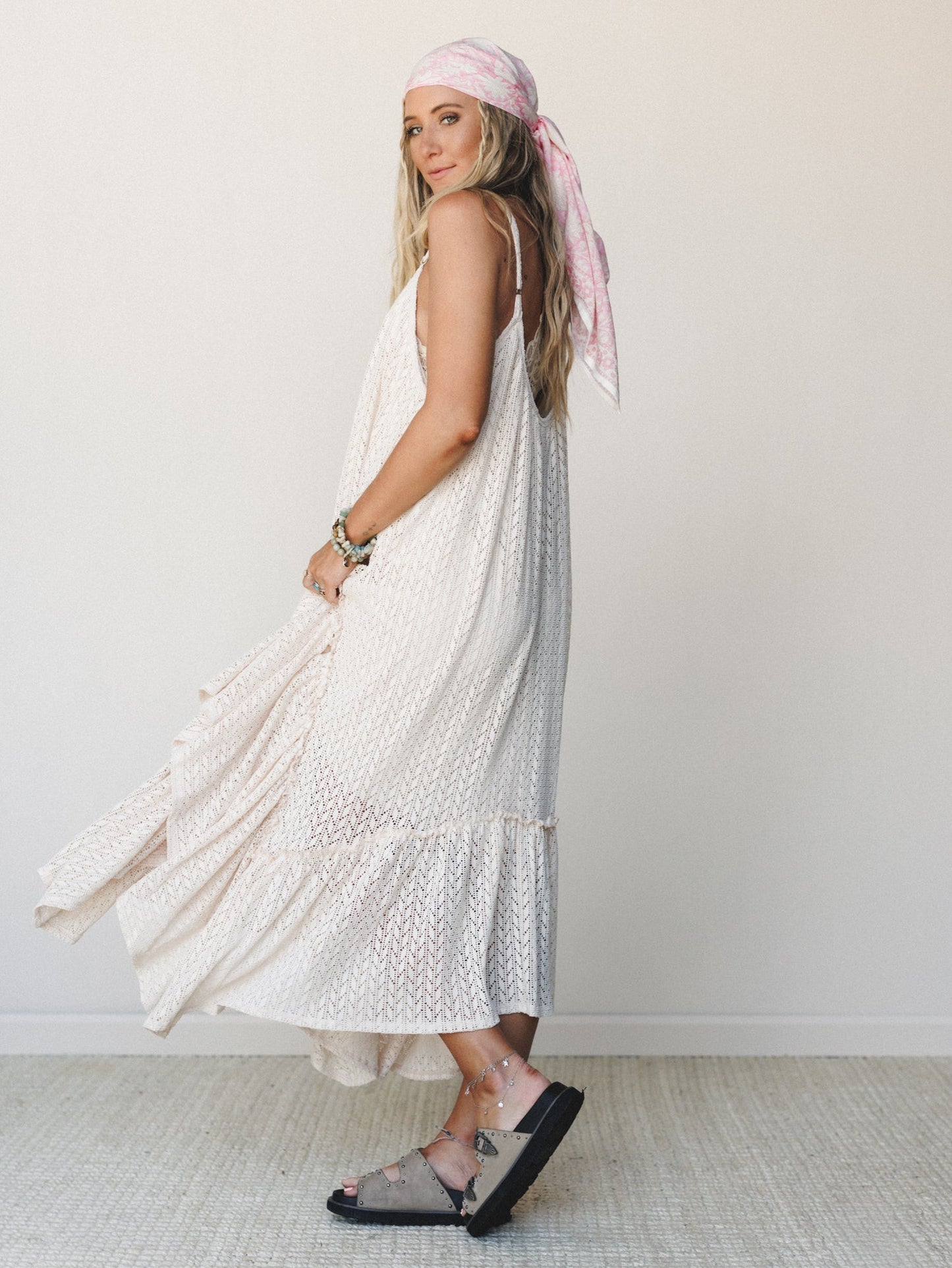 The Nest Breezy Days Maxi Dress - Taupe