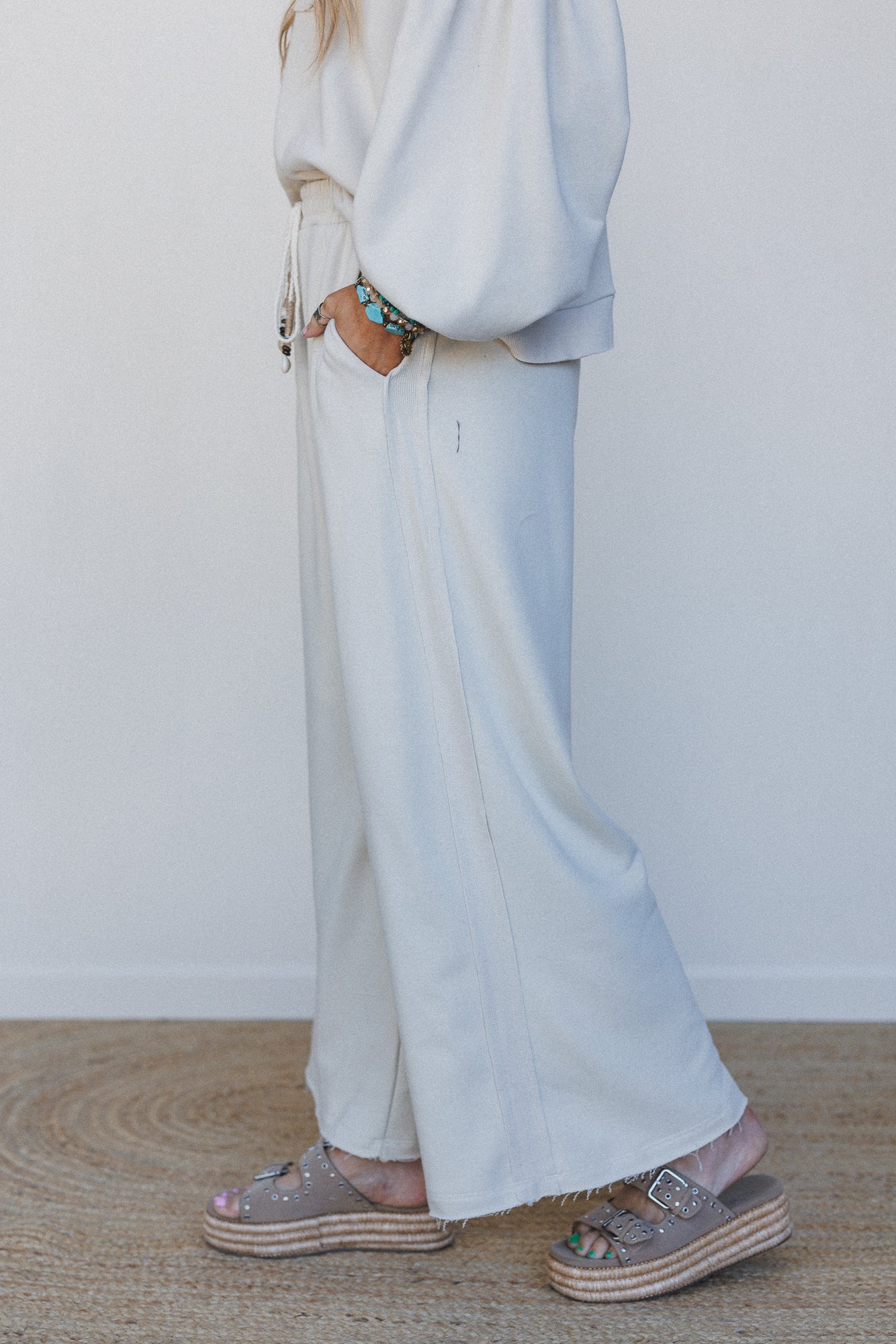 The Nest Laid Back Pants - Beige