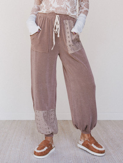 The Nest Weekend Warrior Joggers - Coffee