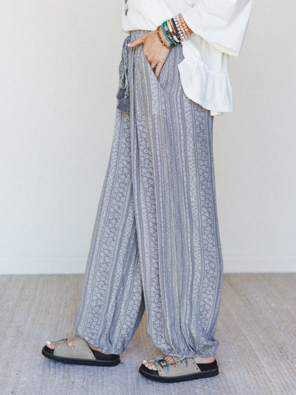 The Nest Ashlynn Rose Jogger Pants - Gray