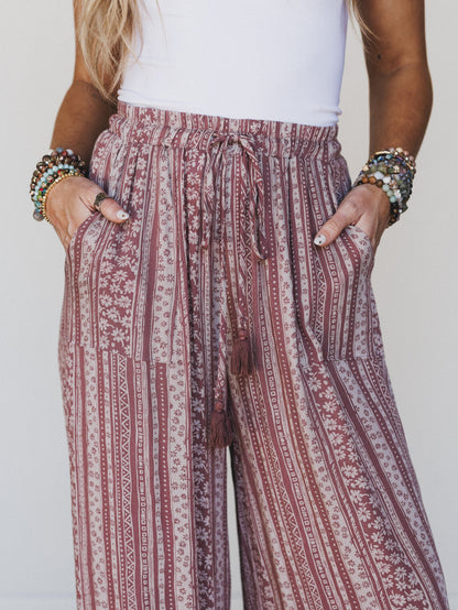 The Nest Ashlynn Rose Jogger Pants - Rose