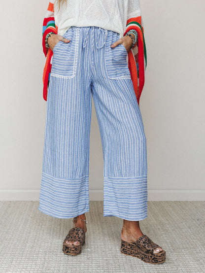 The Nest Easy Sunday Pants - Chambray