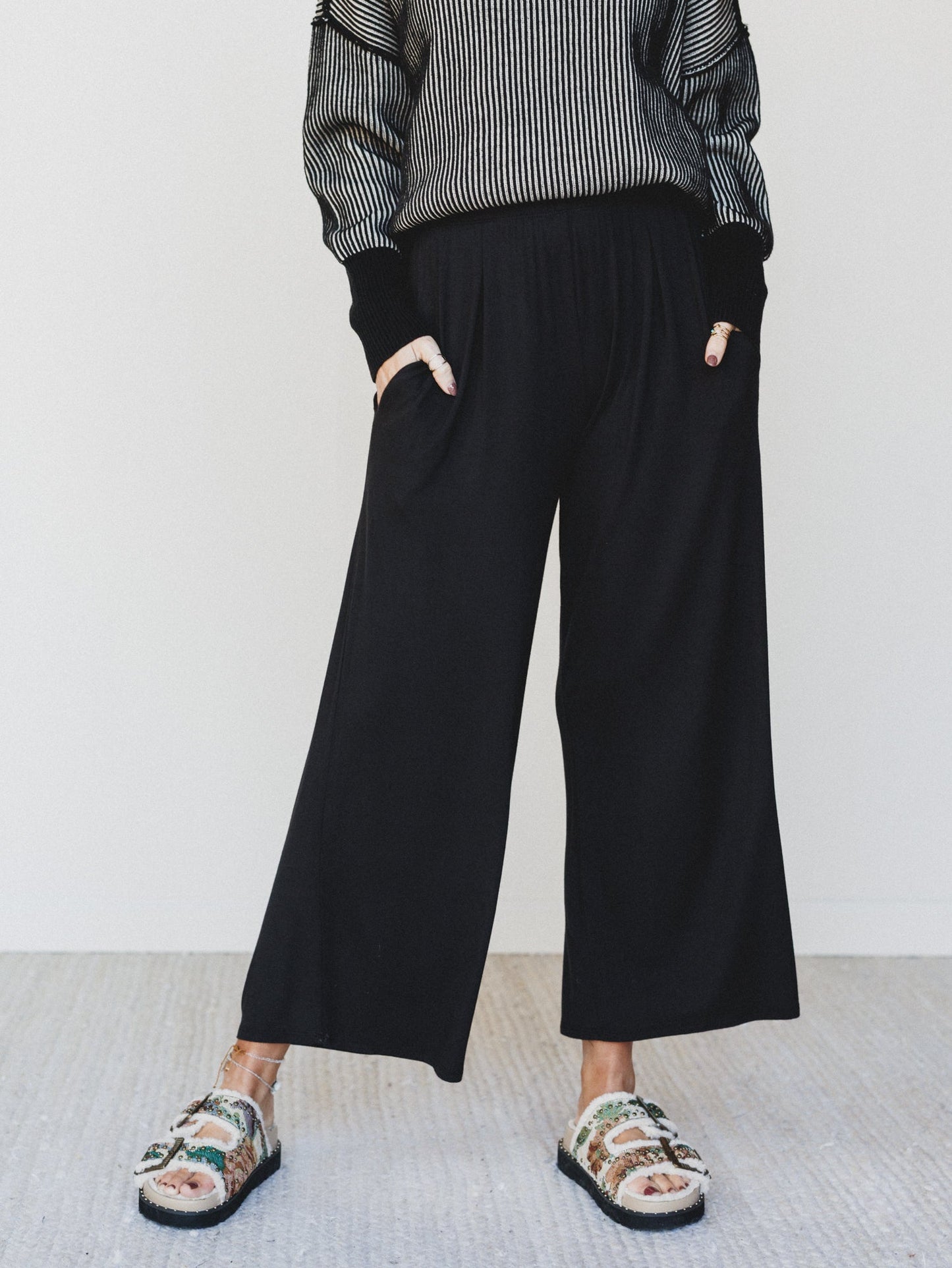 Moonbeam Lounge Pants - Black