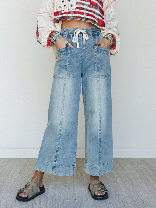 Till Dawn Pants - Light Denim