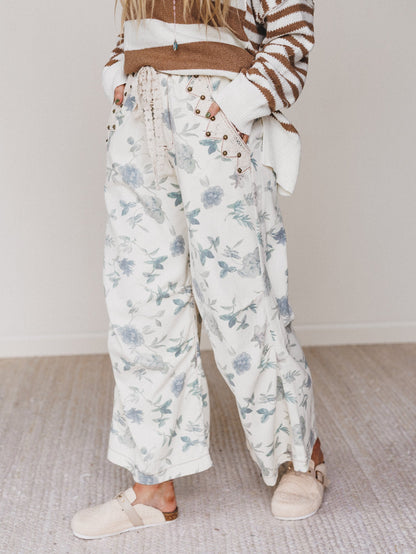 Softest Wild Wide Leg Pants - Cream