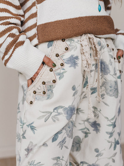 Softest Wild Wide Leg Pants - Cream