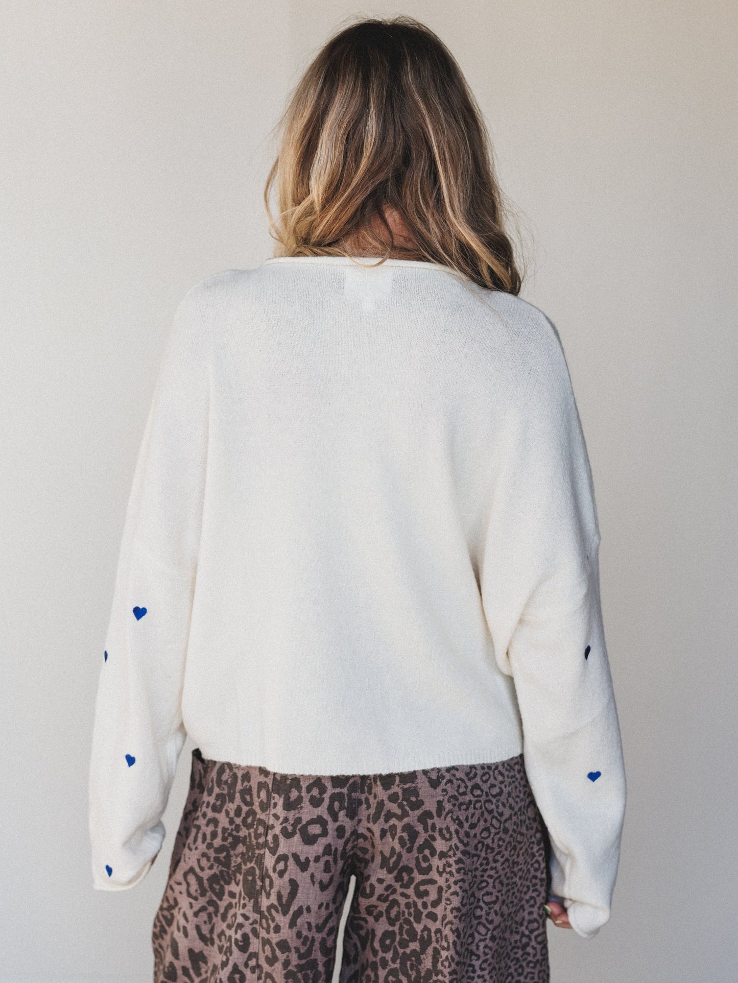 Heart On You Cardigan - Ivory