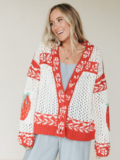 Love You Sweater - Red