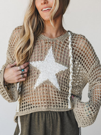 She's a Star Top - Olive