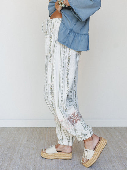 Calm Waves Pants - Natural