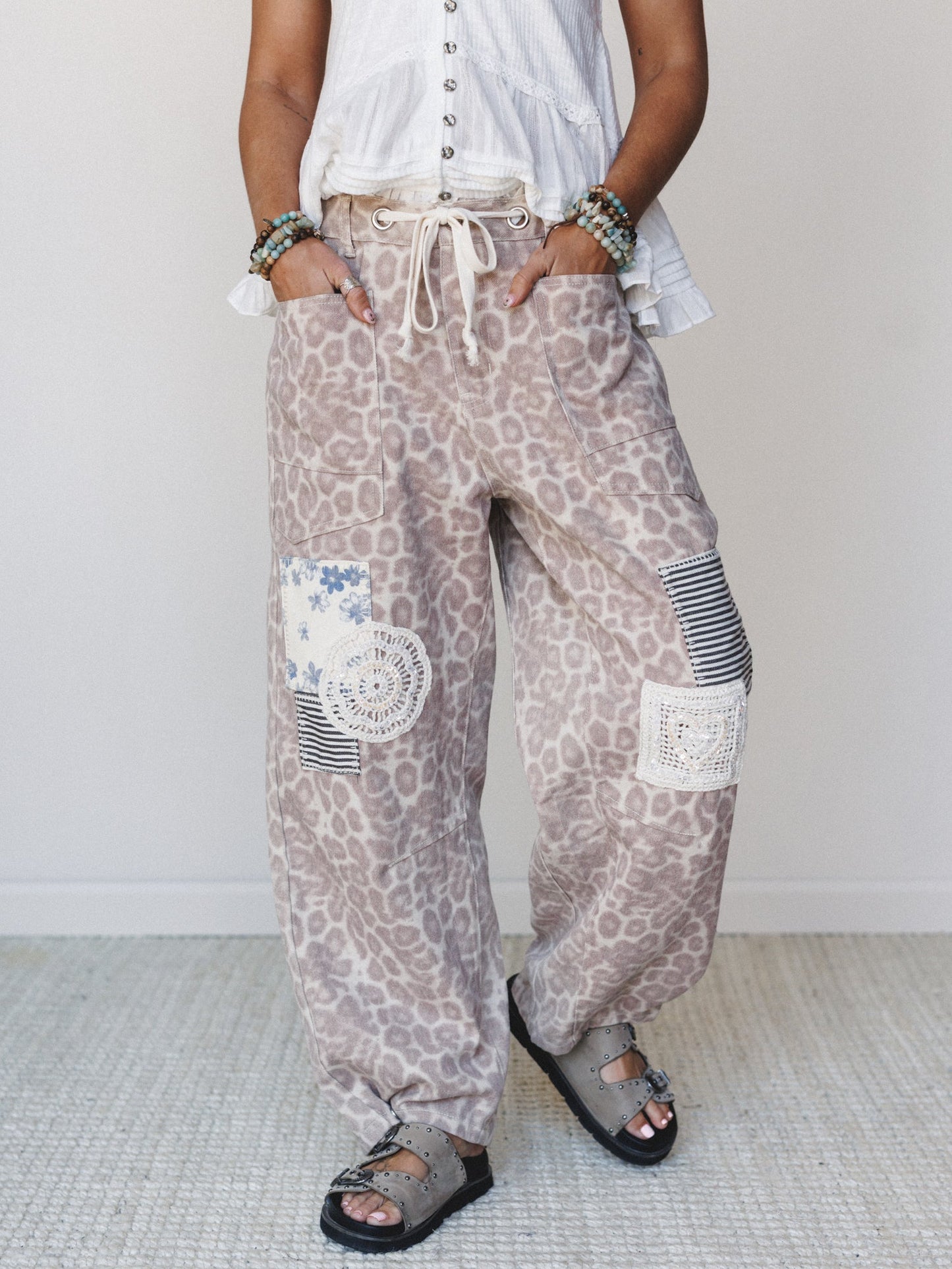 Wild Ways Pants - Leopard Multi
