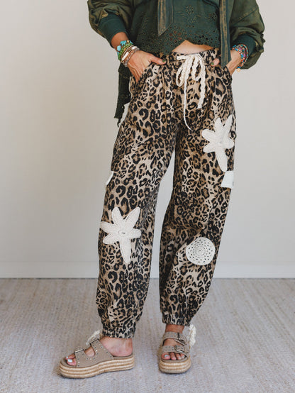 Fierce Flight Pants - Leopard Multi