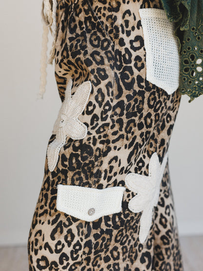 Fierce Flight Pants - Leopard Multi