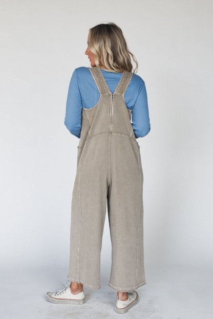 Meadow Dreamer Jumpsuit - Mushroom