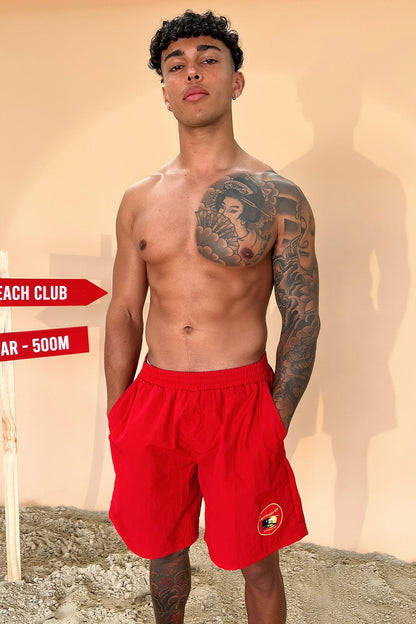 4 Piece Lifeguard Costume Kit