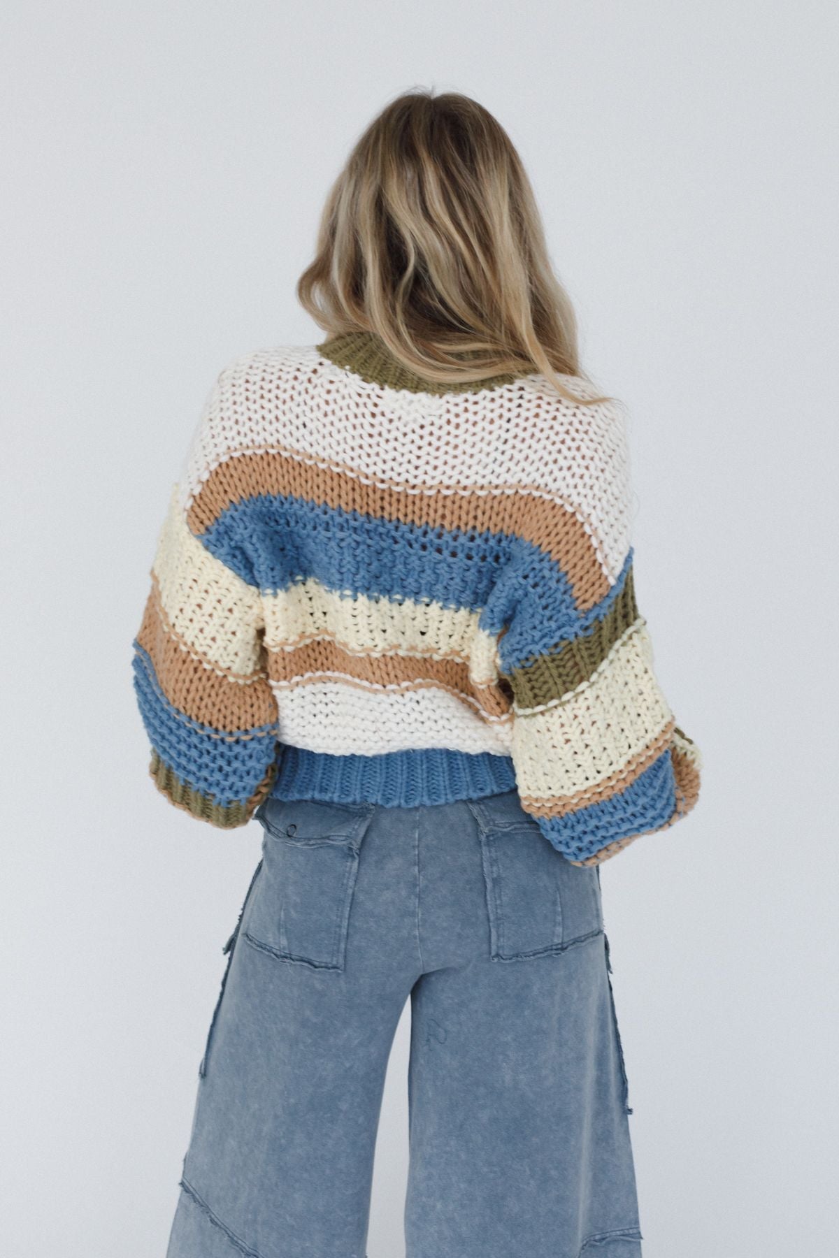 Laurel Canyon Striped Sweater - Multi