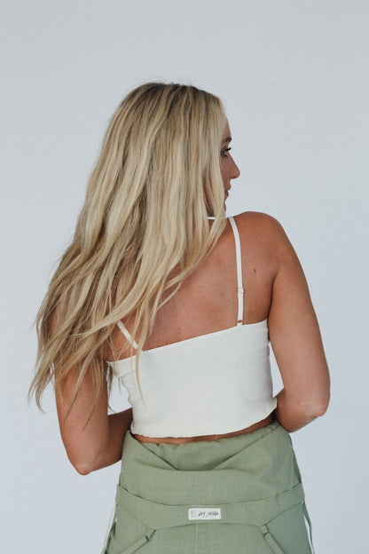 Maisy Daisy Embroidered Brami - Ivory