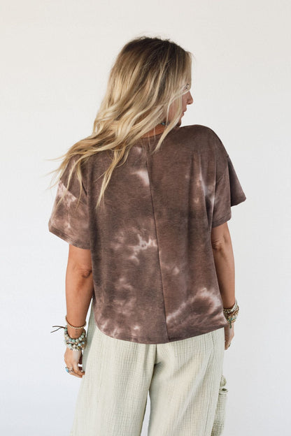 The Nest Serene Sky Top - Chocolate
